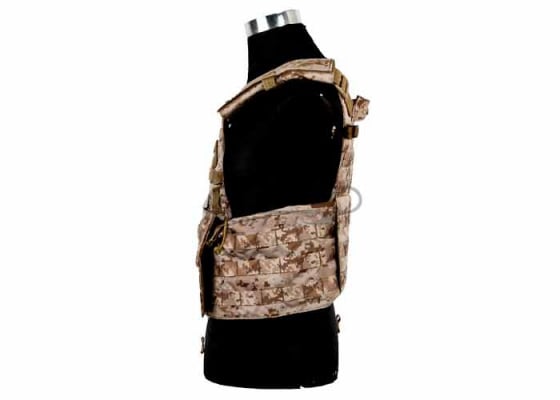 Pantac USA 1000D Cordura LT6094 Low Profile Plate Carrier ( Desert Digital / Medium )