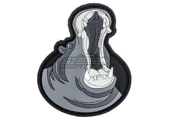 Airsoft GI "Tactical Raging Hippo" PVC Patch ( SWAT )