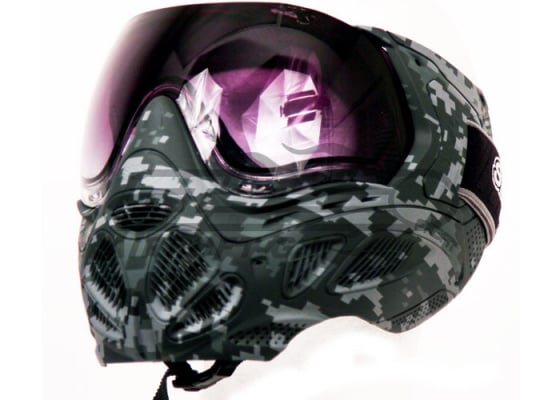 Sly Profit Full Camo Face Mask ( Black ACU )