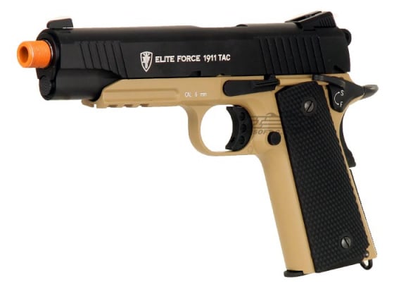 Elite Force 1911 Tactical CO2 Blowback Airsoft Pistol ( Black / Dark Earth )