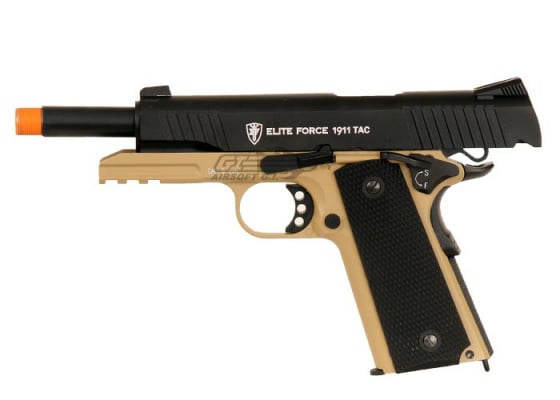 Elite Force 1911 Tactical CO2 Blowback Airsoft Pistol ( Black / Dark Earth )