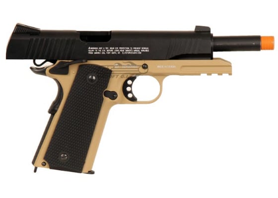 Elite Force 1911 Tactical CO2 Blowback Airsoft Pistol ( Black / Dark Earth )