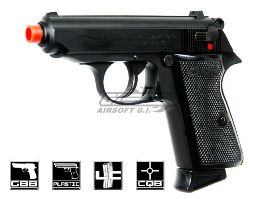 * Discontinued * Elite Force Walther PPK/S Gas Airsoft Pistol by Maruzen