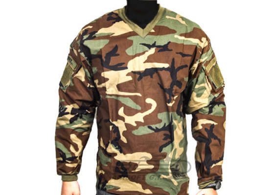 Valken V-Tac Sierra Combat Shirt ( Woodland / L )