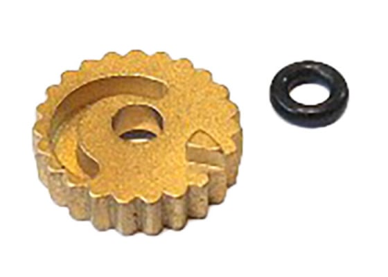 Airsoft Masterpiece Brass Hop-Up Adjusting Wheel For Tokyo Marui 4.3 / 5.1 ( Brass )