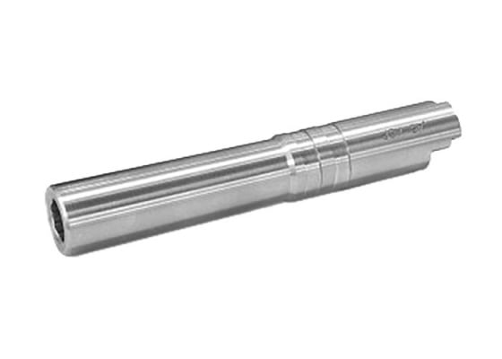 Airsoft Masterpiece .45 Steel ACP Outer Barrel For 4.3 Hi-Capa ( Silver )