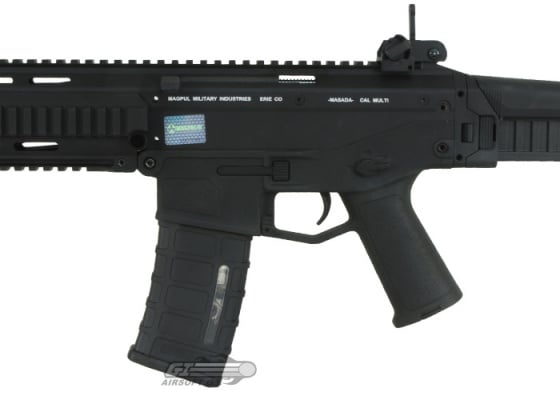 Airsoft GI A&K Masada CQB RIS AEG Airsoft Rifle ( Black )