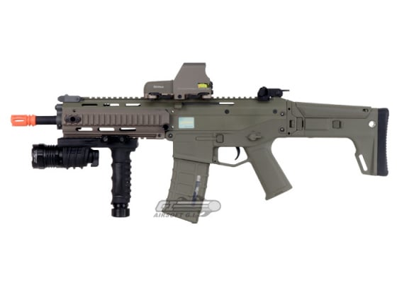 Airsoft GI A&K Masada CQB RIS AEG Airsoft Rifle ( Tan )