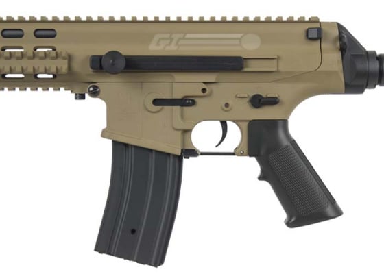 Echo 1 Robinson Armament XCR-L Long AEG Airsoft Rifle ( Tan )