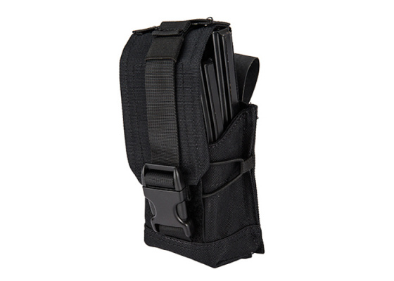 Tac 9 Code11 M4 Cordura Double Magazine Pouch ( Black )