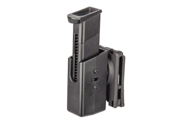 Lancer Tactical 360 Degree Revolving Pistol Magazine Pouch ( Black )