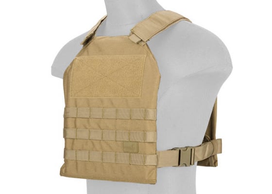 Lancer Tactical Basic Version Plate Carrier ( Khaki )