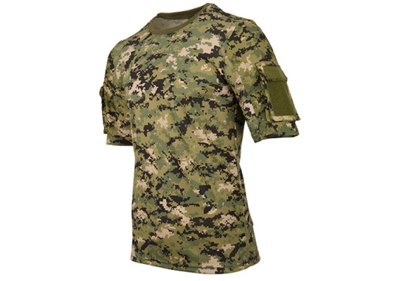 Lancer Tactical Specialist Adhesion Arms T-Shirt ( Woodland Digital / XXXL )