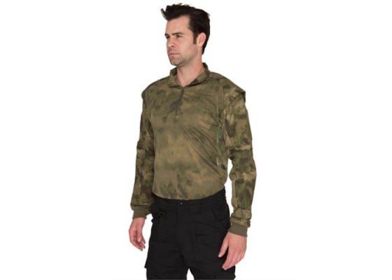 Lancer Tactical Shoulder Armor Combat Shirt ( Foliage Green / XXL )