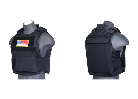 Lancer Tactical Body Armor Vest ( Black )