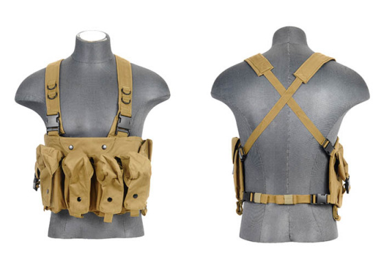 Lancer Tactical CAG Tora Bora AK Chest Rig  ( Coyote )