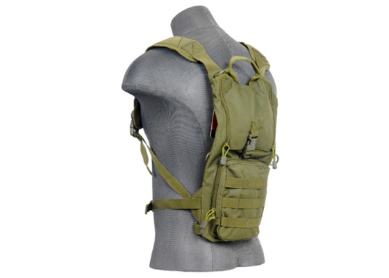 Lancer Tactical Nylon Lightweight Hydration Pack ( OD Green )