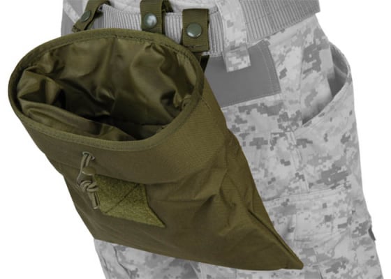 Lancer Tactical Large Foldable Dump Pouch ( OD Green )