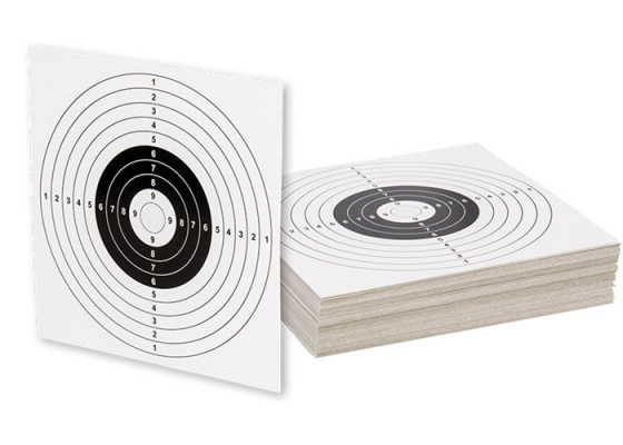 Lancer Tactical Cardboard Bullseye Airsoft Targets