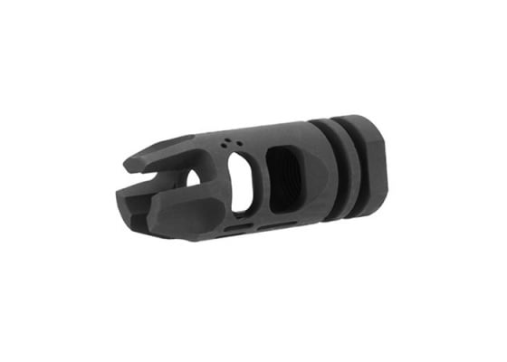 Lancer Tactical Hybrid Airsoft Flash Hider Muzzle Brake Compensator ( 14mm CCW )