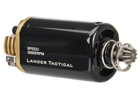 Lancer Tactical Short Type Super High Torque AEG Motor Version 3 ( Black  / Gold )