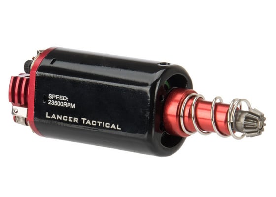 Lancer Tactical Long Type High Speed AEG Motor Version 2 ( Red / Black )