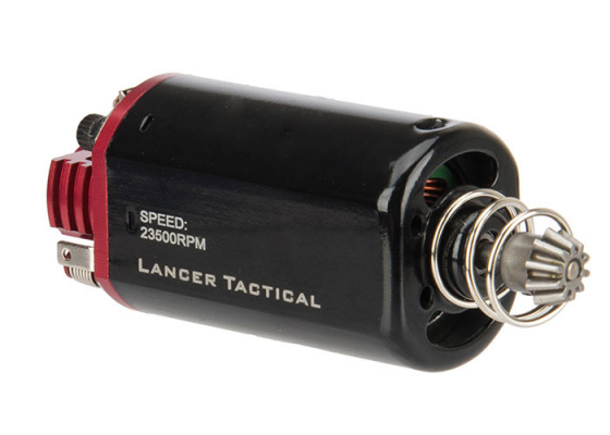 Lancer Tactical Short Type High Speed AEG Motor Version 2 ( Red / Black )