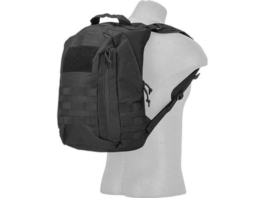 Lancer Tactical MOLLE Adhesion Scout Arms Backpack ( Black )