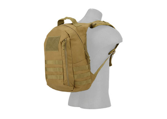 Lancer Tactical MOLLE Adhesion Scout Arms Backpack ( Tan )