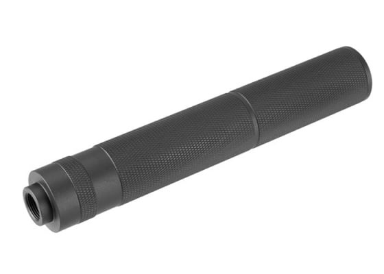 Lancer Tactical 195mm Aluminum Knurled Mock Suppressor ( Option )