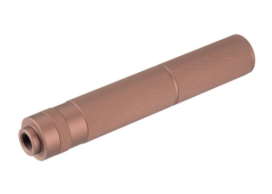 Lancer Tactical 195mm Aluminum Knurled Mock Suppressor ( Option )