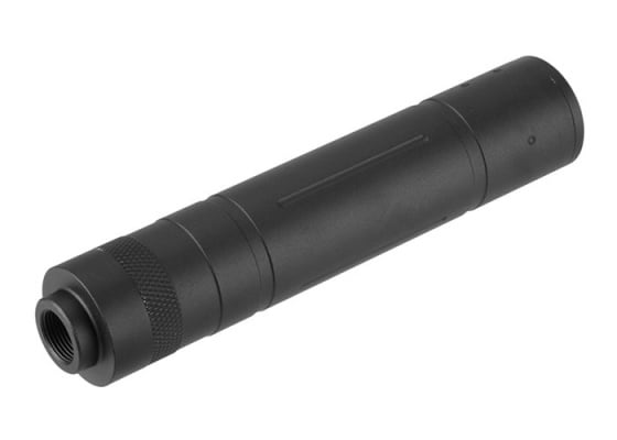 Lancer Tactical 155mm Aluminum Slot-Cut Mock Suppressor ( Black )