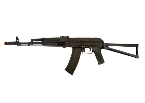 Lancer Tactical AKS-74 Carbine AEG Airsoft Rifle ( Black )