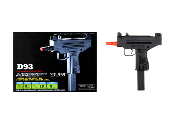 Well D93 UZI LPEG Airsoft SMG ( Black )