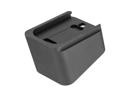 Double Bell Reinforced Polymer Base Plate for  G17 Airsoft Magazines