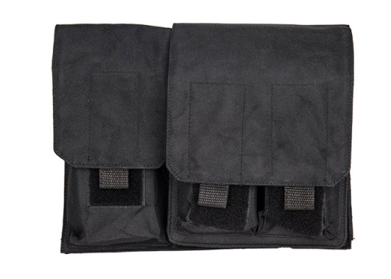 Double Bell Temperature Control Airsoft Magazine Pouch ( Black )