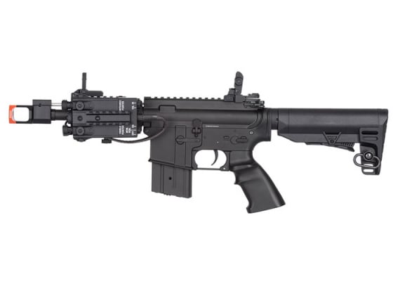 JG Tanker M4 RIS CQB AEG Rifle ( Black )