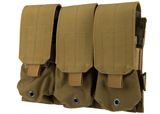 Flyye Industries 1000D Triple M4/M16 Magazine Pouch ( Coyote Brown )