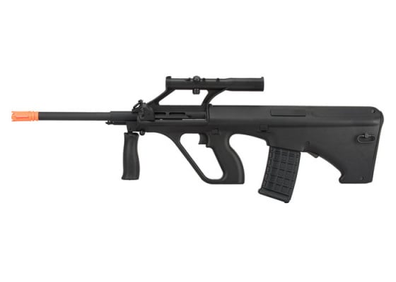 GHK AUG A1 Gas Blowback Airsoft Rifle ( Black )