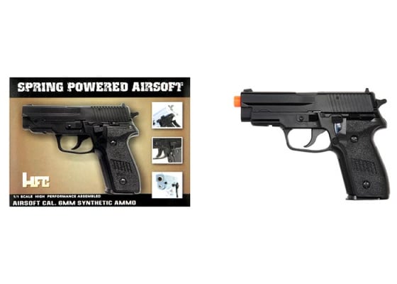 HFC HA-109B Premium Spring Airsoft Pistol ( Black )