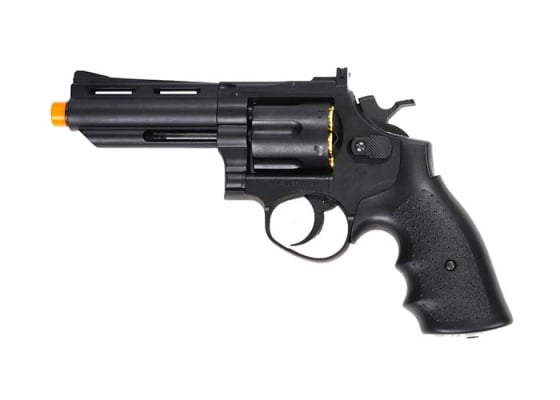 HFC Savaging Bull 4" Revolver Gas Airsoft Pistol ( Black )