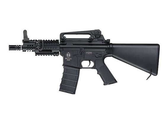 ICS M4 CQB With Stubby Stock AEG Airsoft Rifle ( Black )