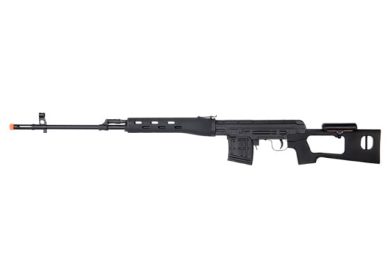 A&K Spring Dragunov SVD Sniper Spring Airsoft Rifle ( Black )