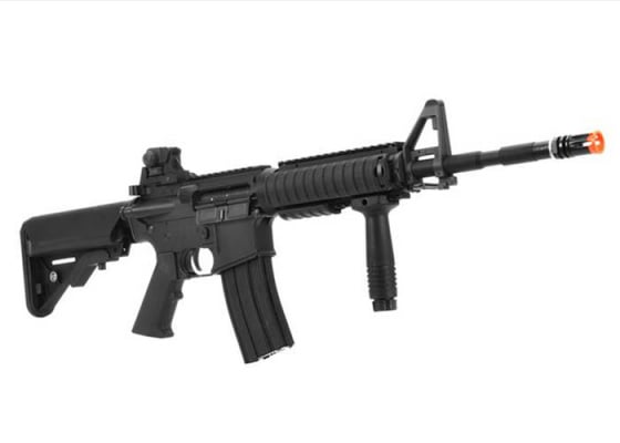 LCT RAS M4 EBB Carbine AEG Airsoft Rifle ( Black )