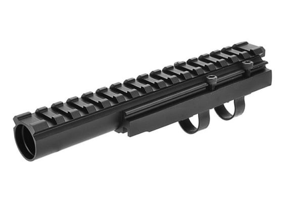 LCT Airsoft AK Series AEG Forward Optical Rail System ( Black )