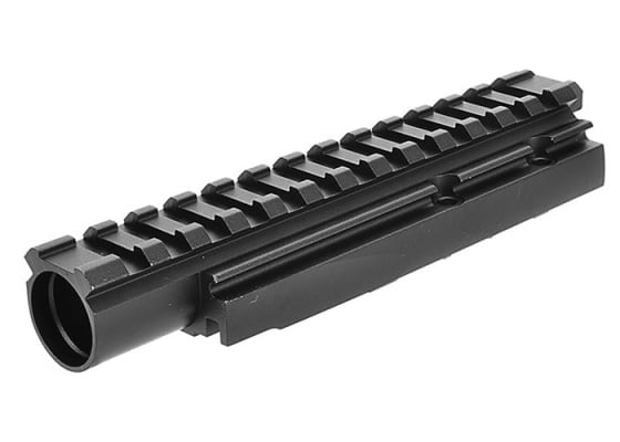 LCT Airsoft AMD-65 Series AEG Forward Optical Rail System ( Black )