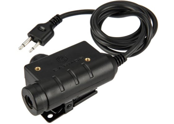 OPSMAN Tactical Earmor PTT Adapter ICOM Version ( Black )