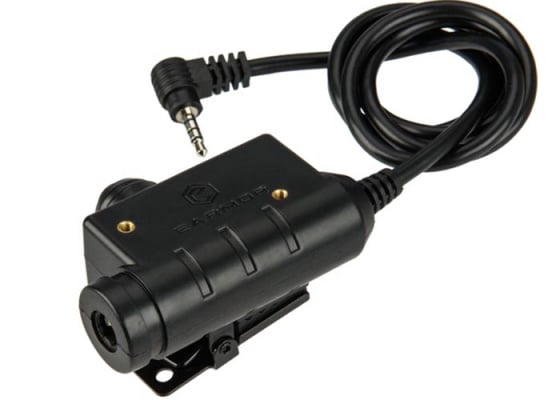 OPSMEN Tactical Earmor PTT Adapter Yaesu Version ( Black )