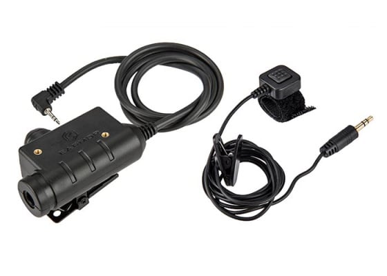 OPSMEN Tactical Earmor PTT Adapter 1 Pin for Motorola Talkabout ( Black )