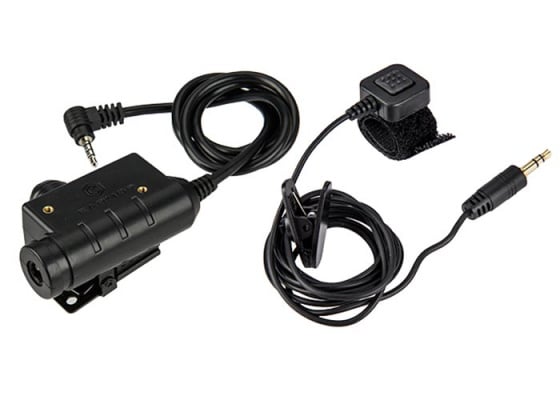 OPSMEN Tactical Earmor PTT Adapter for Yaesu ( Black )